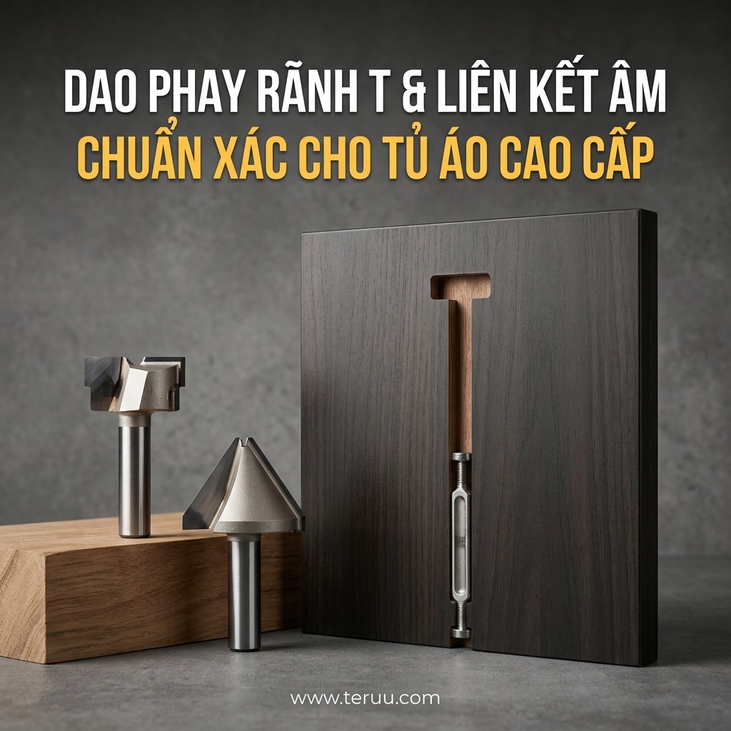 P26 Dao phay rãnh T & rãnh ghép mộng