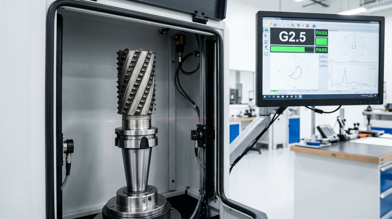 G2.5 dynamic balancing tester